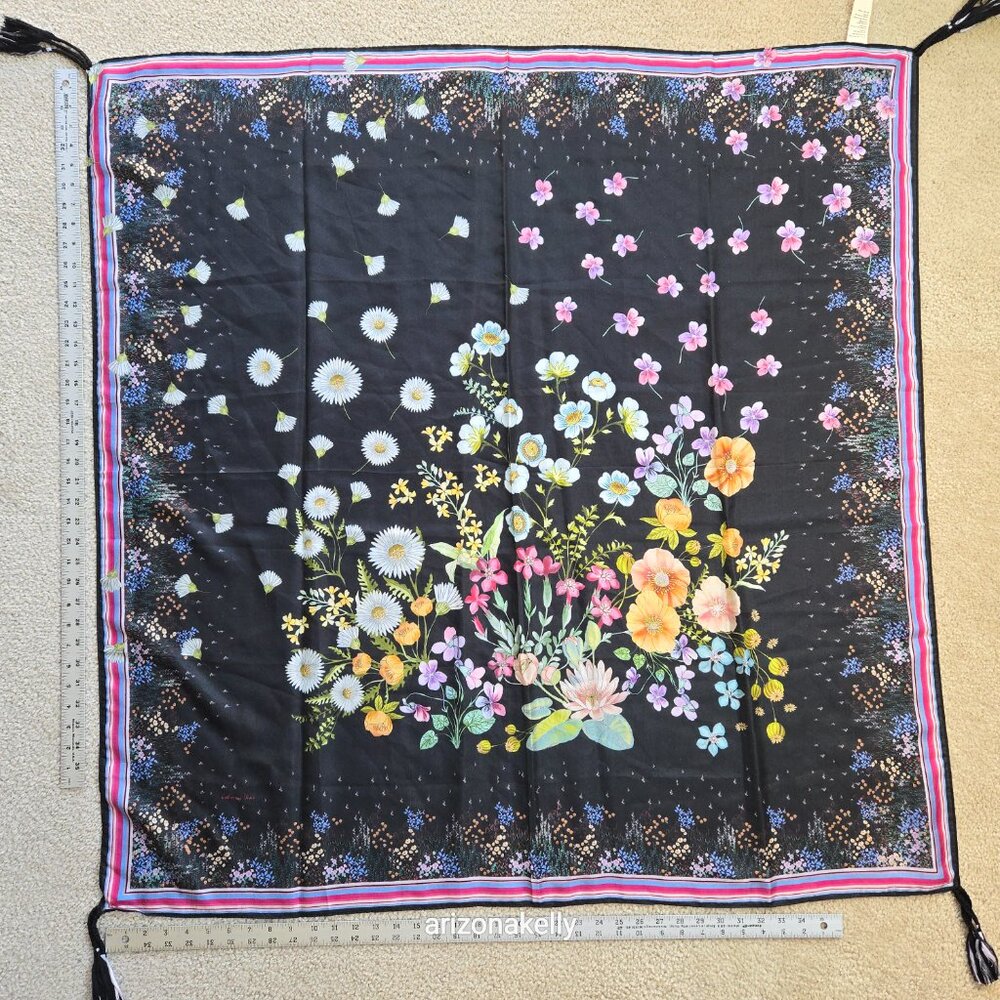 Johnny Was Silk Scarf #17 *PRICE FIRM* - Picture 3 of 10